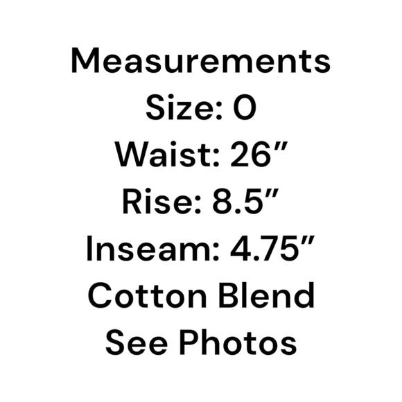 Old Navy Womens Size 0 Slim Midi Butt Liz Denim Jean Shorts Exposed Button Fly - Picture 10 of 10